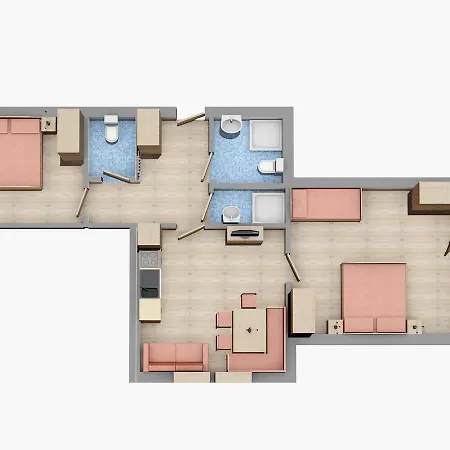 Urlaubsland Sonnfeld アパート